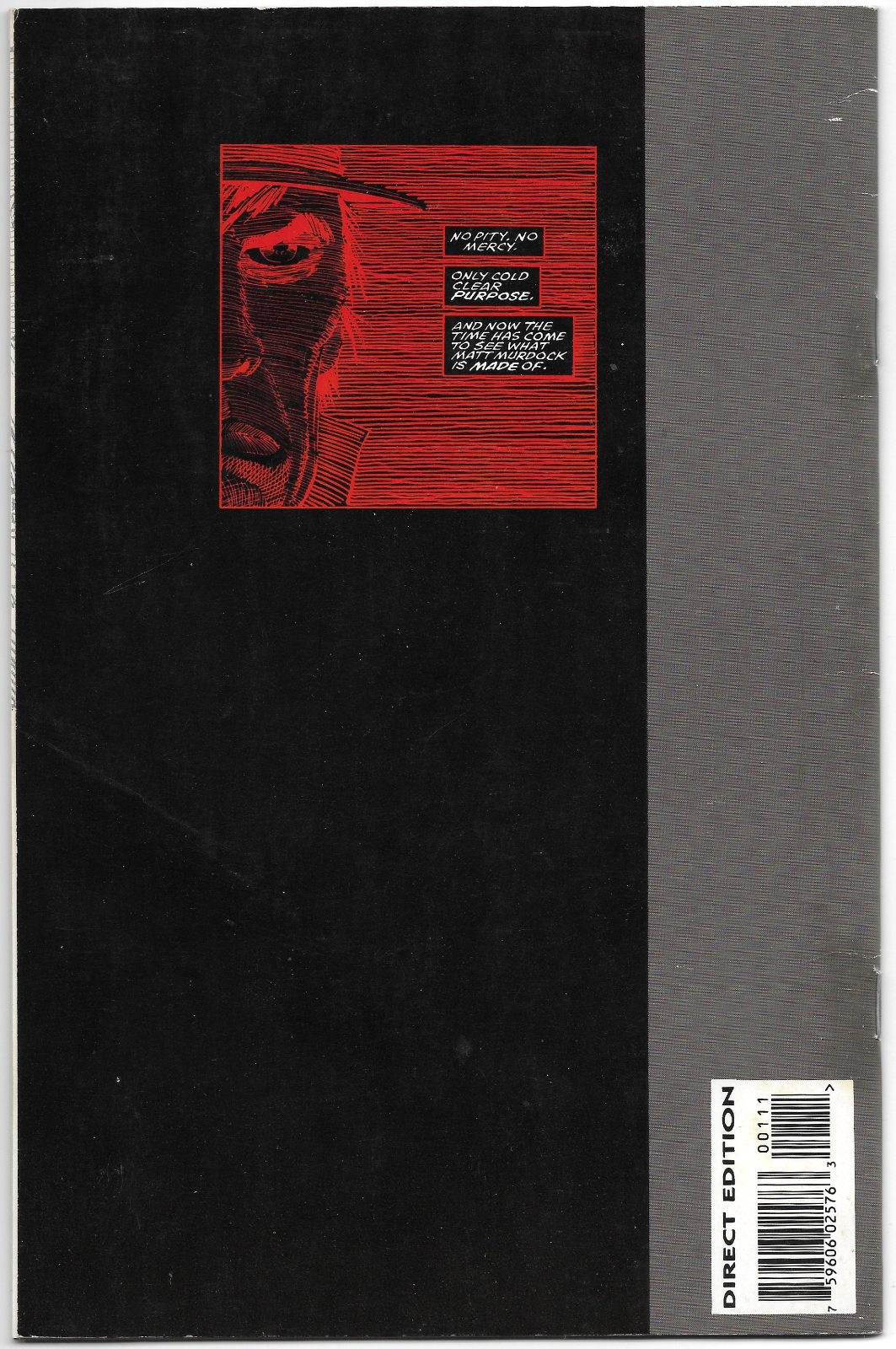 Daredevil: The Man Without Fear #1 - 1993 Marvel Comics