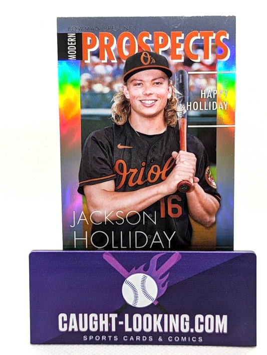 Jackson Holliday - 2023 Bowman Chrome Prospects #MP4