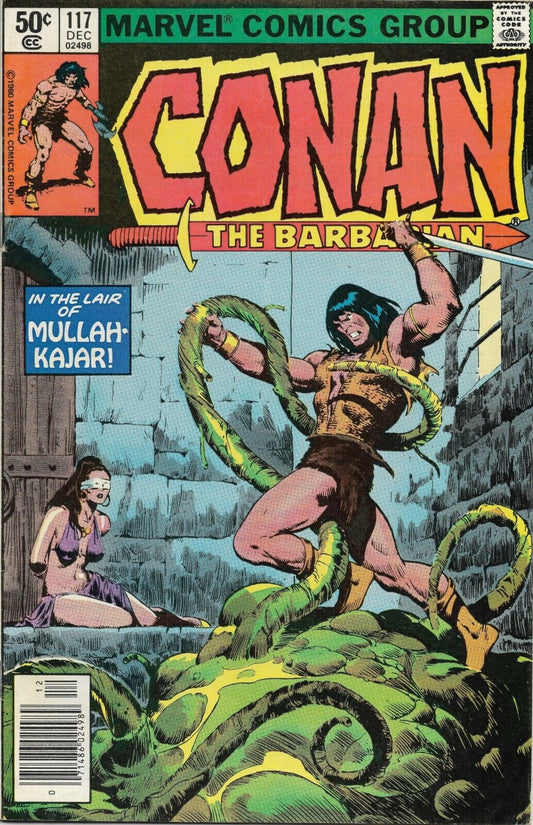Conan The Barbarian #117 - 1980 Marvel Comic "The Corridor of -- Mullah-Kajar" 
