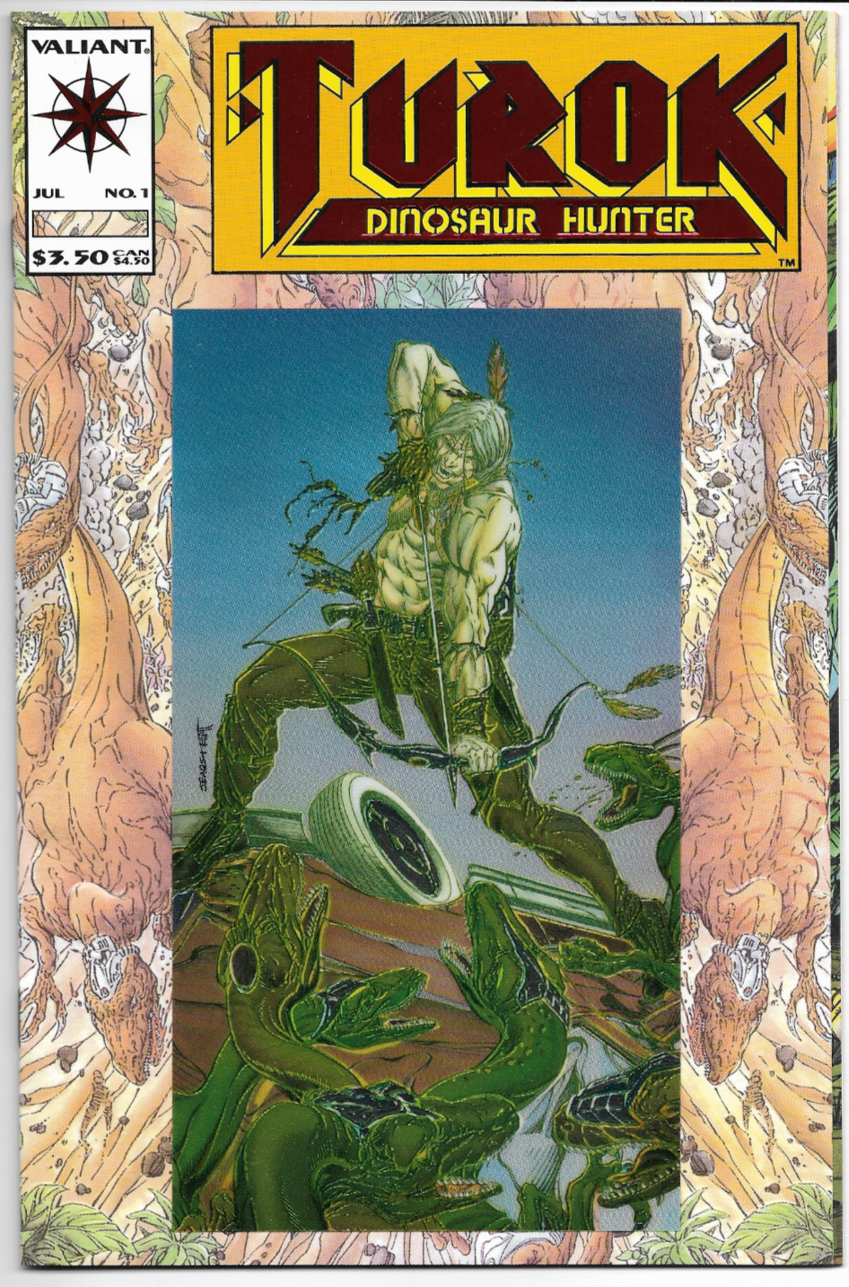 Turok Dinosaur Hunter #1 - 1993 Valiant Comics