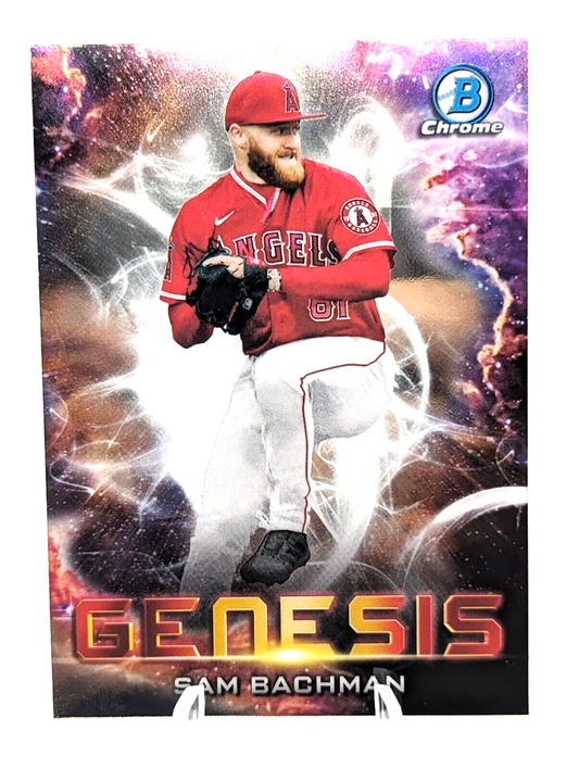 Sam Bachman [Genesis] #GNS-8 2021 Bowman Draft Genesis RC