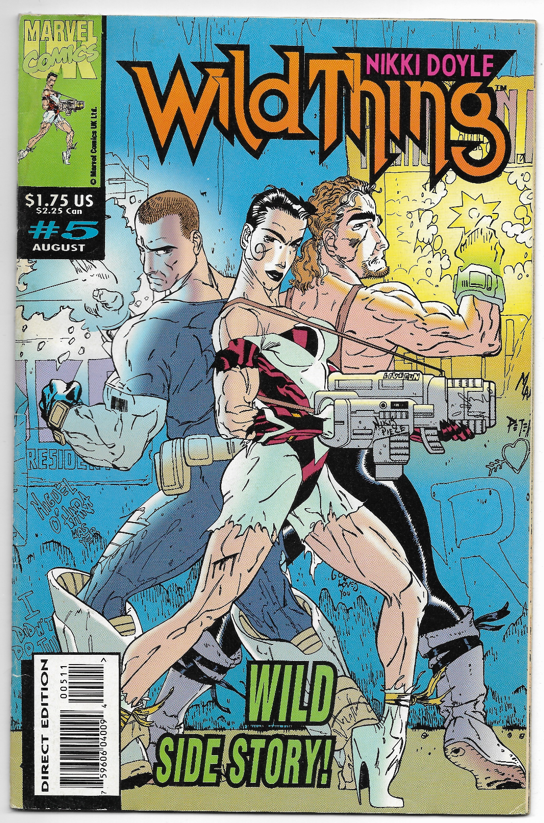 Wildthing #5 - 1993 Marvel Comics Wild Side Story, Part 1