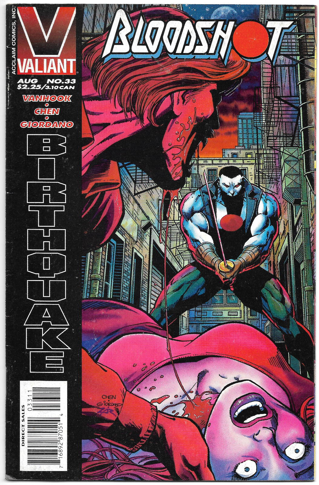 Bloodshot #33 (Valiant Comics August 1995)
