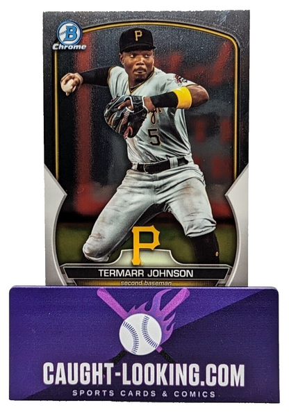 Termarr Johnson - 2023 Bowman Chrome Draft #BDC-65 Pirates Prospect