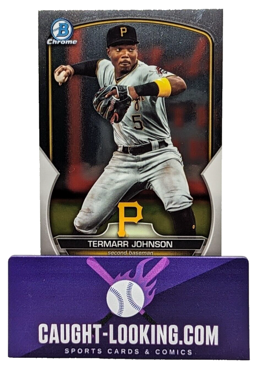 Termarr Johnson - 2023 Bowman Chrome Draft #BDC-65 Pirates Prospect