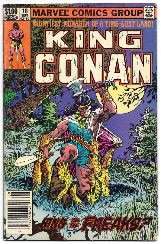 King Conan #18 - 1993 Marvel Comics NEWSSTAND EDITION