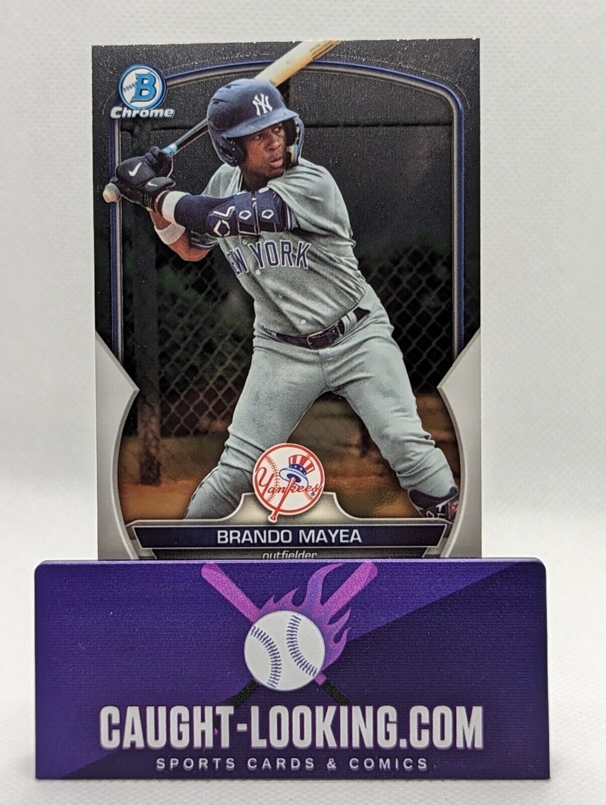 Brandon Mayea - 2023 Bowman Draft Chrome #BDC-66 New York Yankees