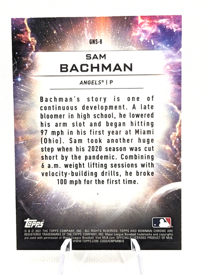 Sam Bachman [Genesis] #GNS-8 2021 Bowman Draft Genesis RC