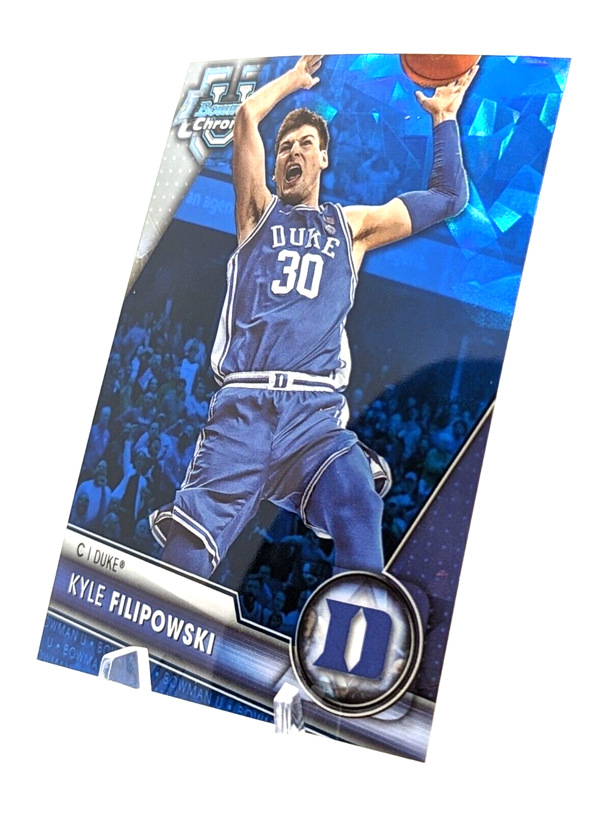 2023-24 Bowman Chrome U Sapphire Kyle Filipowski #23 Duke