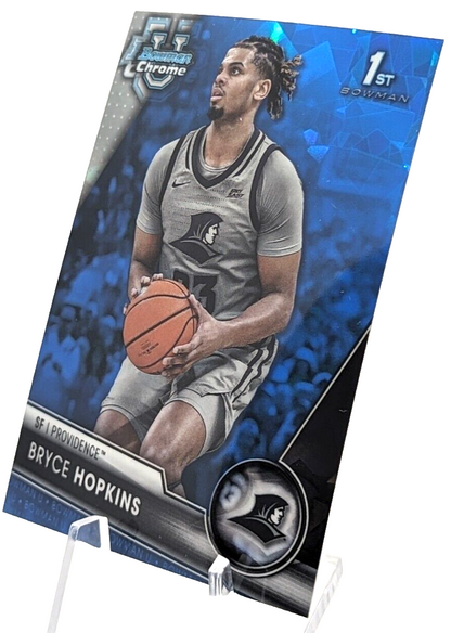 2023-24 Bowman Chrome U Sapphire Bryce Hopkins #70 1st Providence