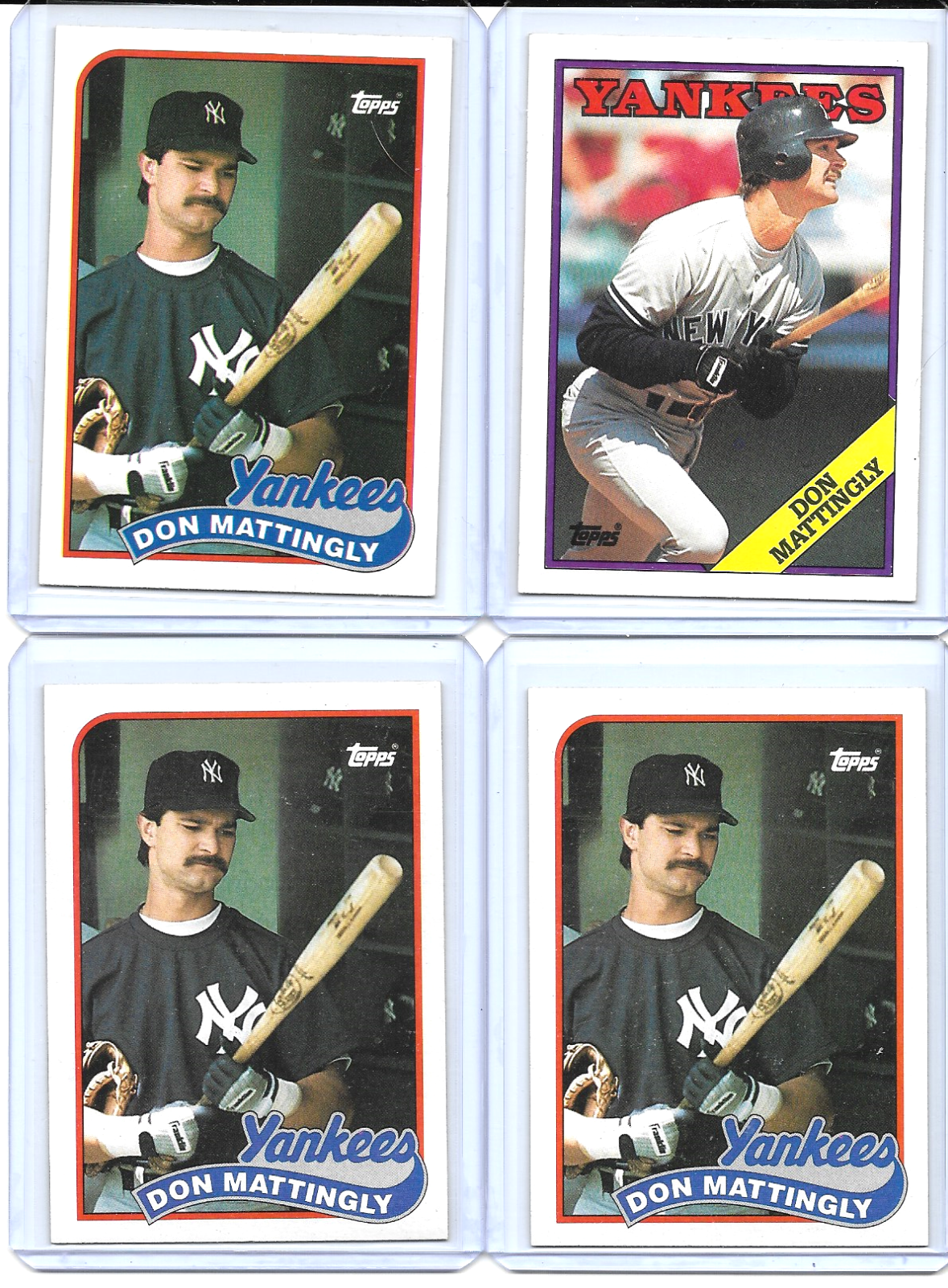 Don Mattingly NY Yankees - 34 Card Collection various cards