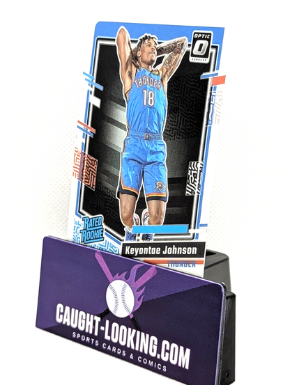 Keyontae Johnson - 2023-24 Donruss Optic #237 Oklahoma City Thunder Rated Rookie