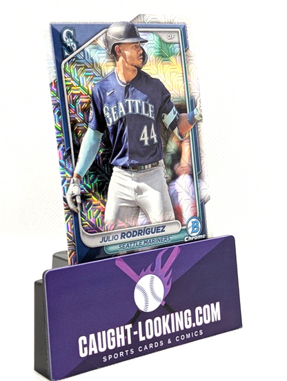 2024 Bowman Mega Box Mojo Refractor #90 Julio Rodriguez  -  Seattle Mariners