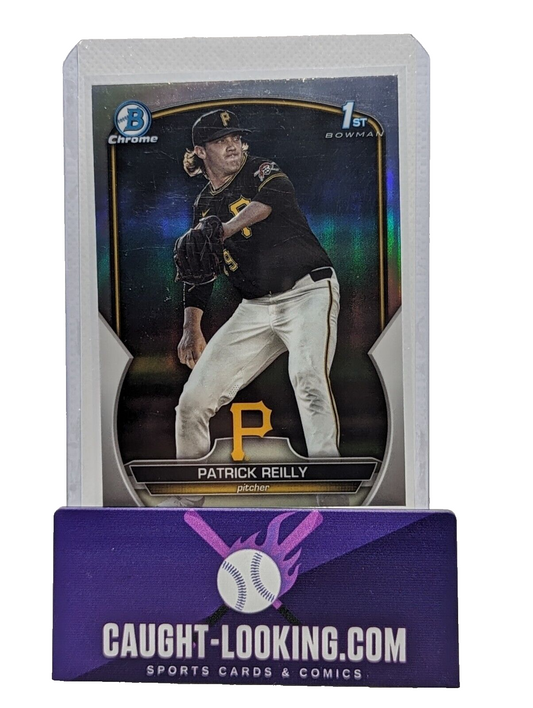 Patrick Reilly - 2023 Bowman Draft Chrome #BDC-54 REFRACTOR 1st Pirates Prospect