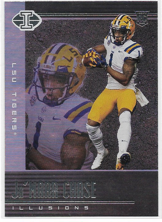 Ja'Marr Chase #105 2021 Panini Chronicles Draft Picks Cincinnati Bengals