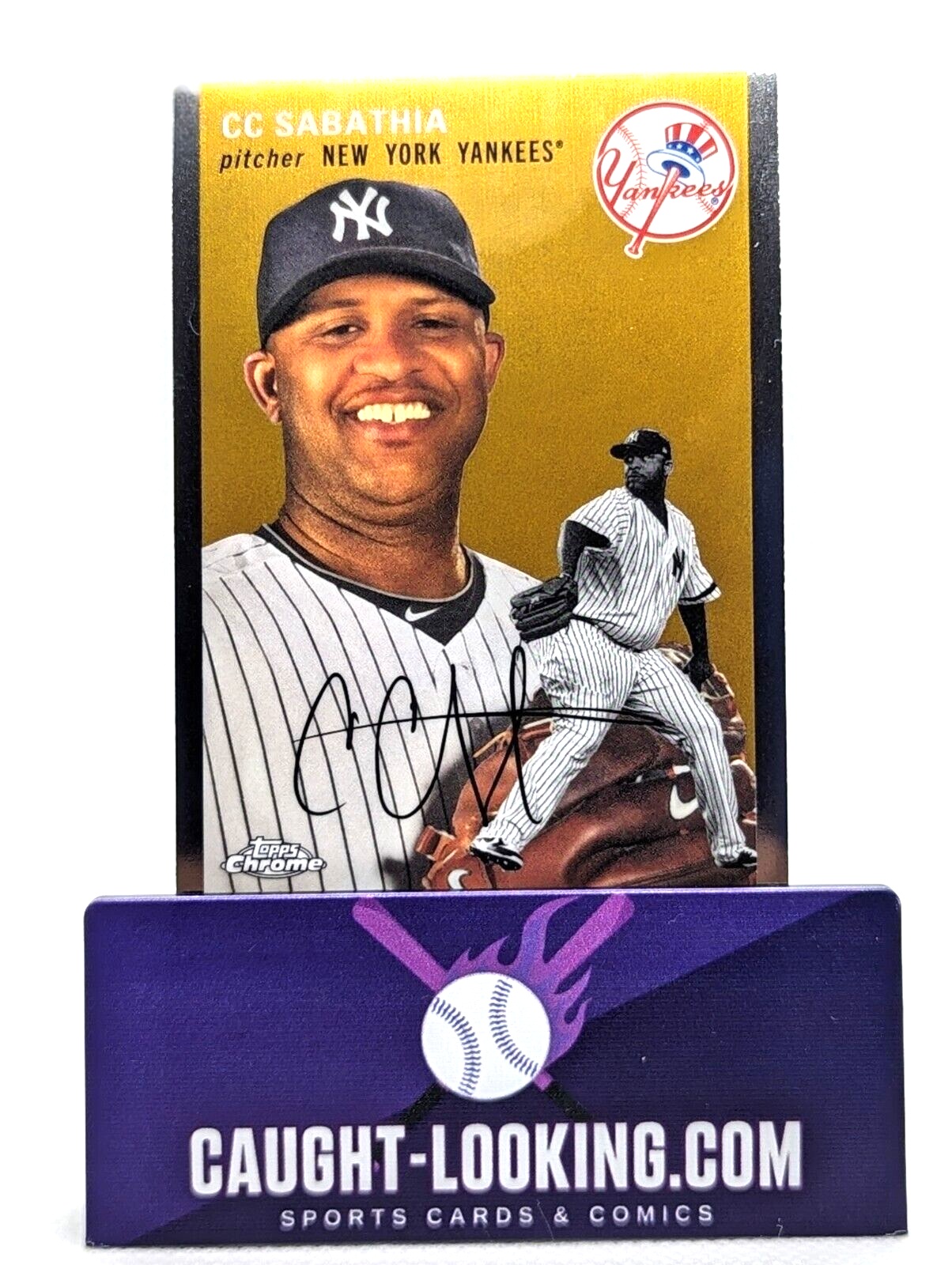 CC Sabathia - 2023 Topps Chrome Platinum Anniversary #470 NY Yankees