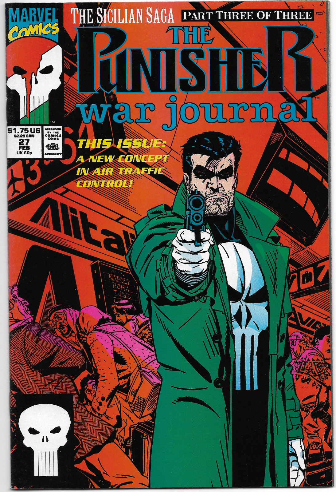 Punisher War Journal #27 - 1991 Marvel Comics