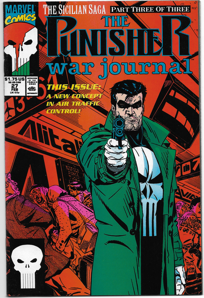 Punisher War Journal #27 - 1991 Marvel Comics