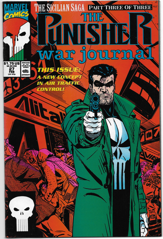 Punisher War Journal #27 - 1991 Marvel Comics