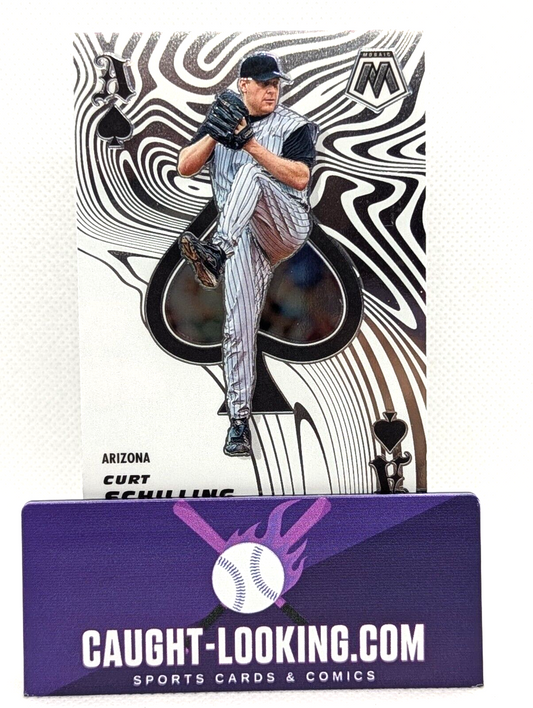 Curt Schilling - 2021 Panini Mosaic - Aces #ACE10