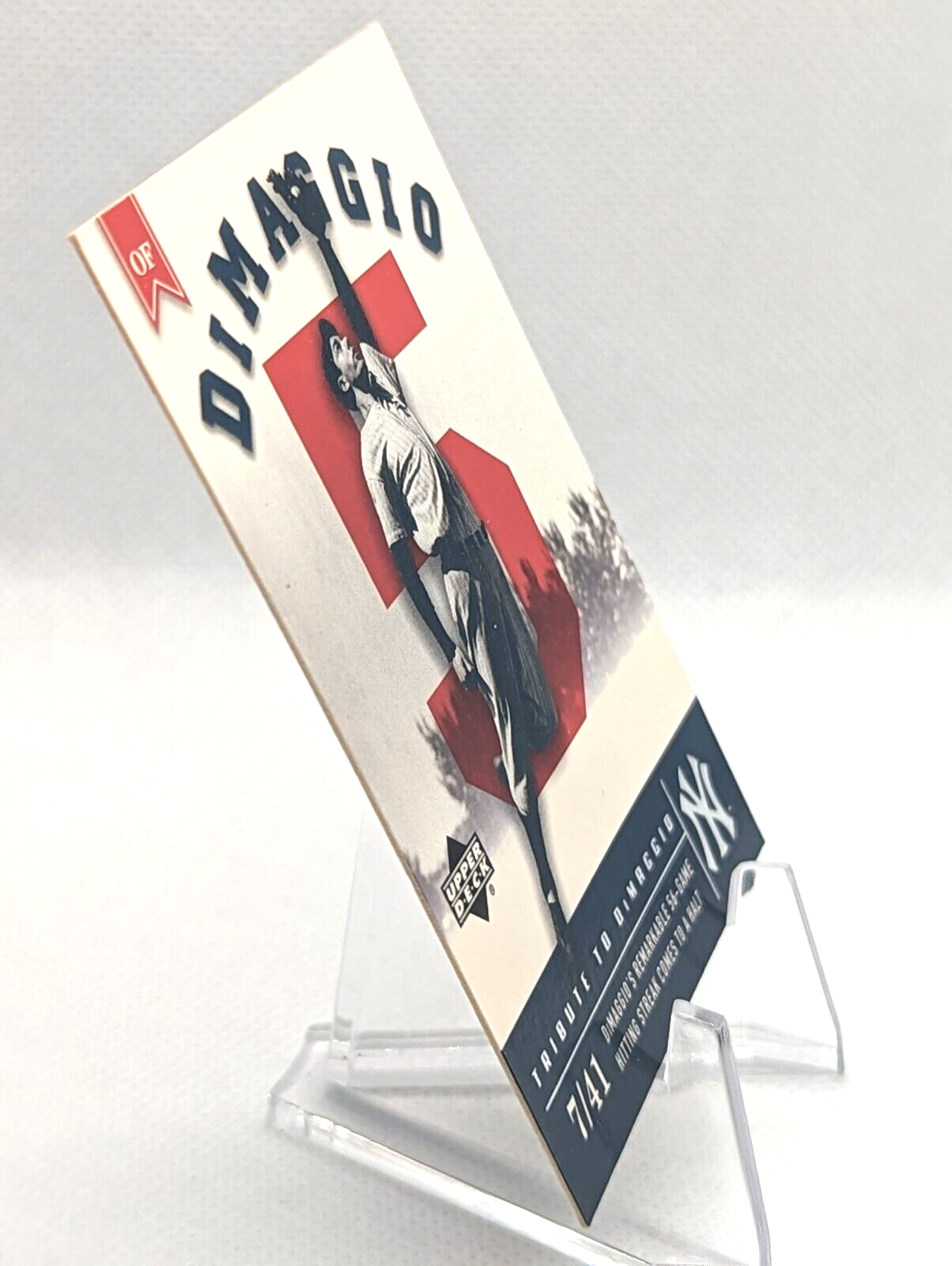 2002 Upper Deck Joe Dimaggio Tribute #106 New York Yankees