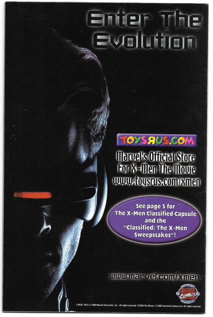 X-MEN THE MOVIE #1 Toys R Us PROMO prequel Marvel Comic 2000 wolverine