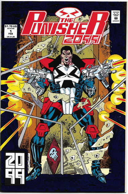 Punisher 2099 #1 - 1993 Marvel Comics