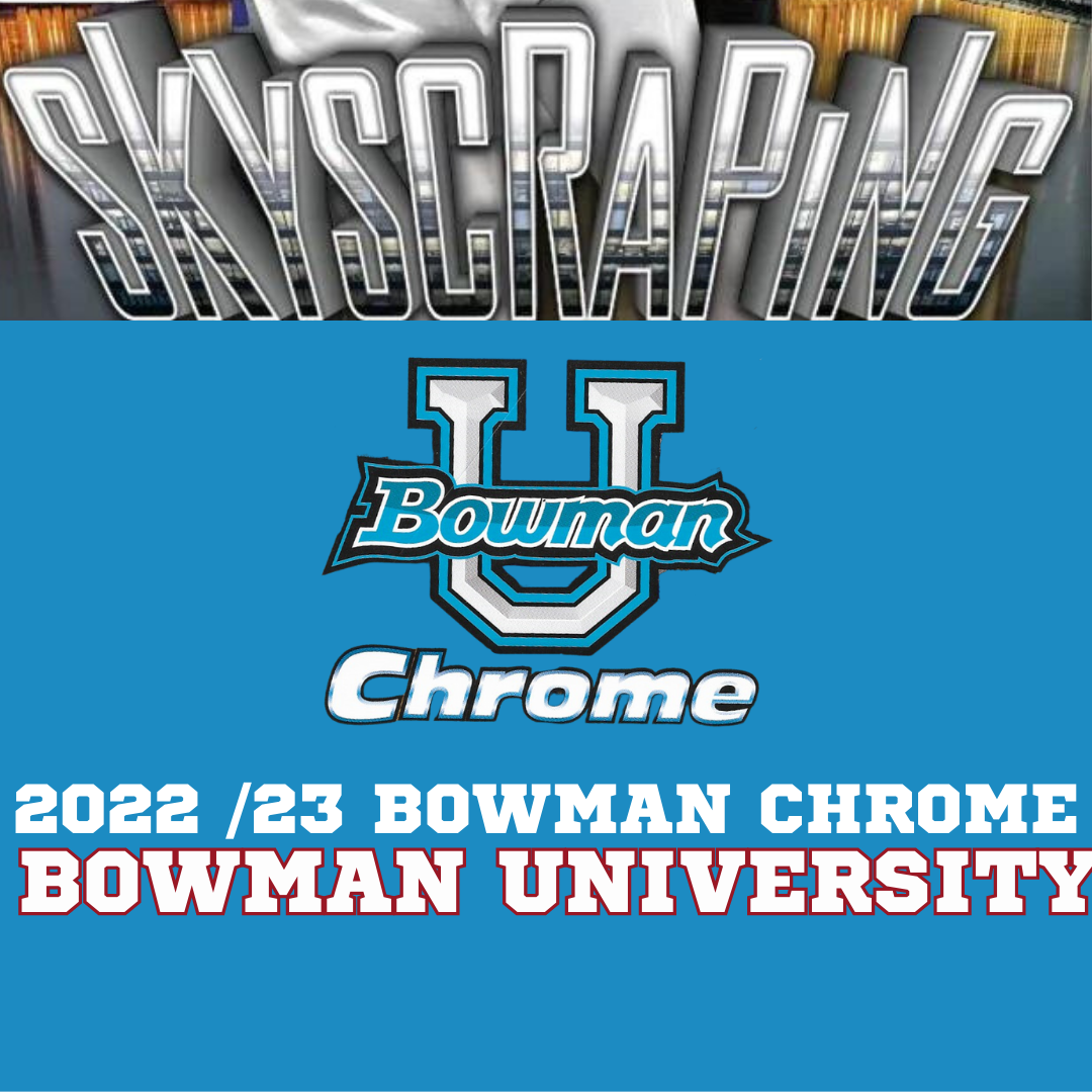 INSERTS ONLY - 2022 Bowman Chrome University Basketball Cards - PIck Your Card