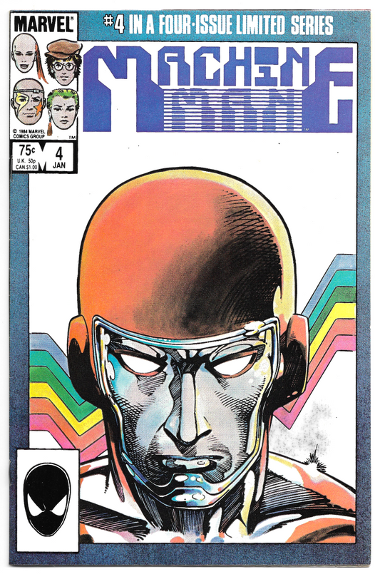 Machine Man #4 "Victory" - 1984 Marvel Comics