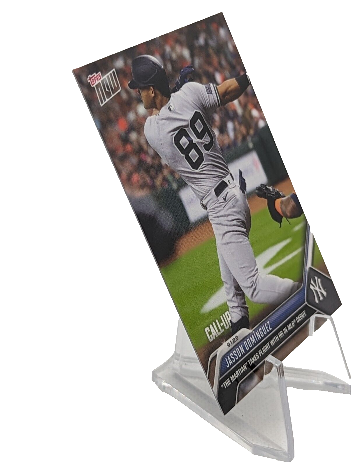 Jasson Domingues MLB Debut HR 2023 MLB TOPPS NOW Card 798