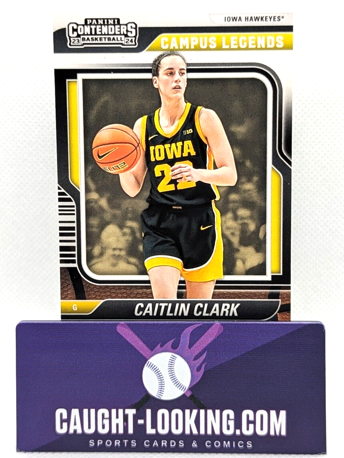 Caitlin Clark 2024 Caitlin Clark Collection #CL1 Contenders Campus Legends
