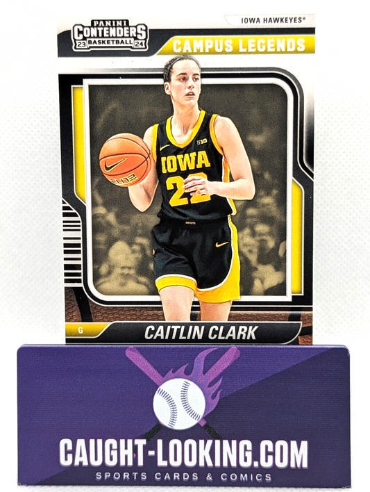 Caitlin Clark 2024 Caitlin Clark Collection #CL1 Contenders Campus Legends