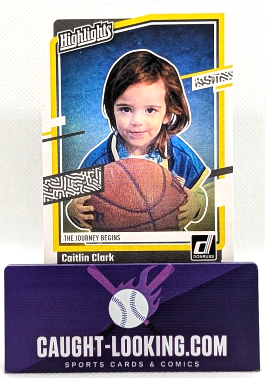 2024 Panini Caitlin Clark Collection Highlights #H1 Iowa Hawkeyes