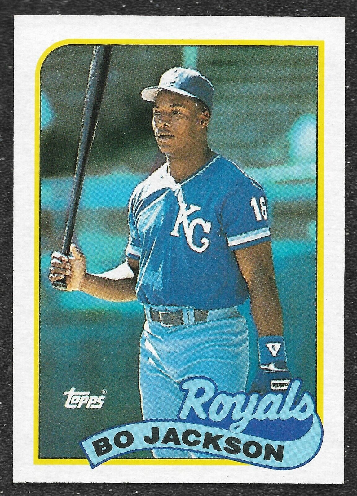 Bo Jackson #540 - 1989 Topps Kansas City Royals