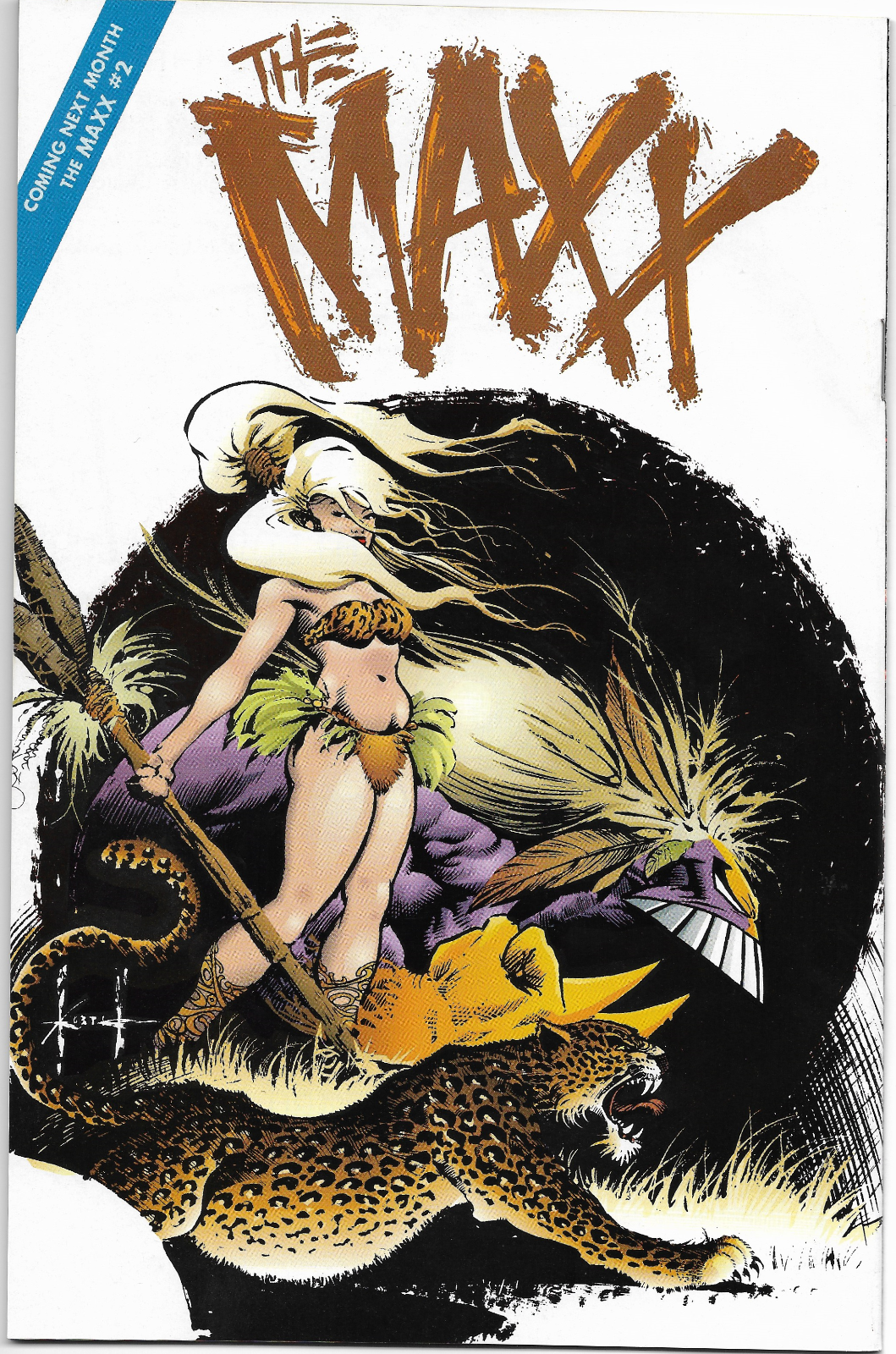 The Maxx #1 - 1993 Image Comic Book Sam Keith