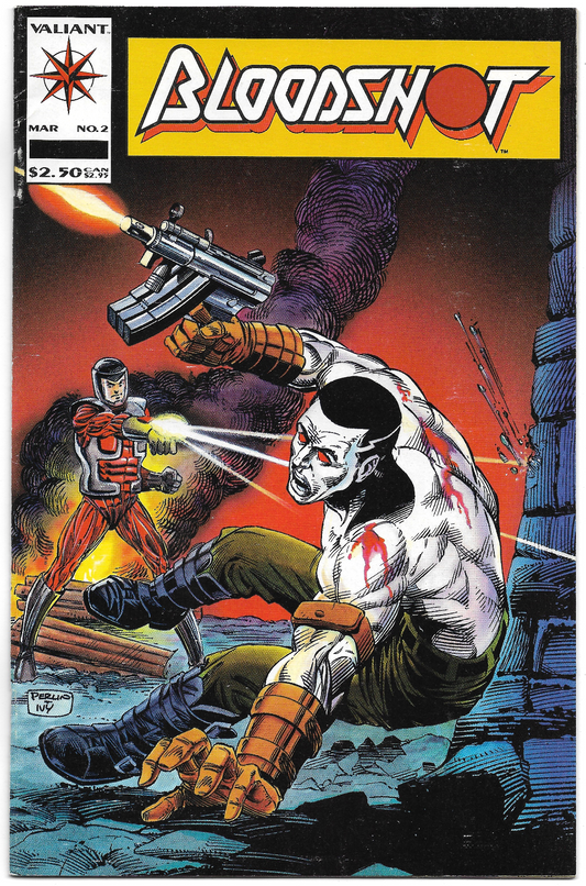 Bloodshot #2 - 1993 Valiant Comics