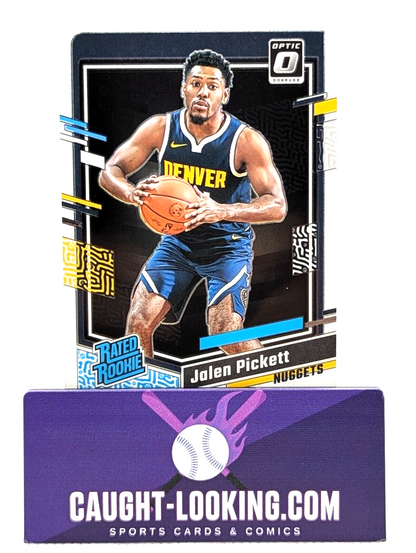Jalen Pickett - 2023-24 Donruss Optic #215 Denver Nuggets Rated Rookie