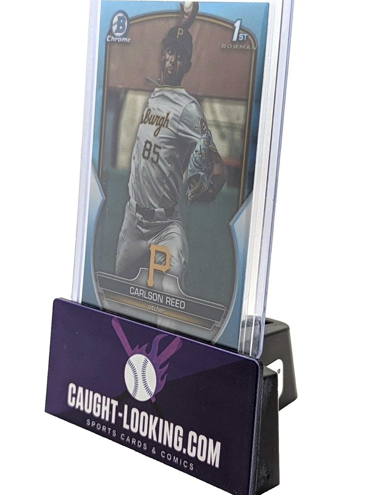 Carlson Reed SKY BLUE REFRACTOR 2023 Bowman Draft Chrome - 1st Bowman #BDC-11