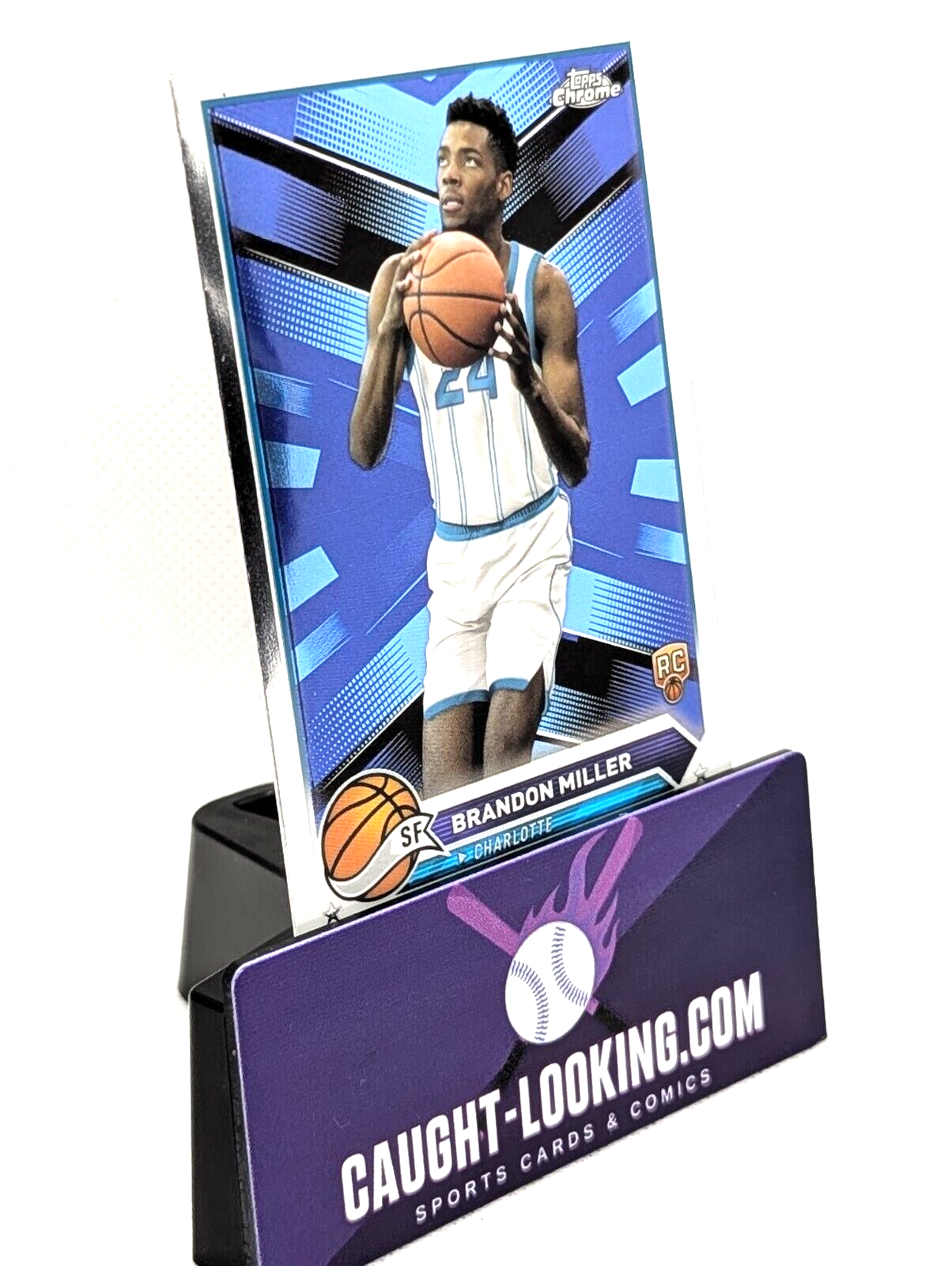Brandon Miller - 2024 Topps Chrome Rookie CHARLOTTE HORNETS #127 NBA