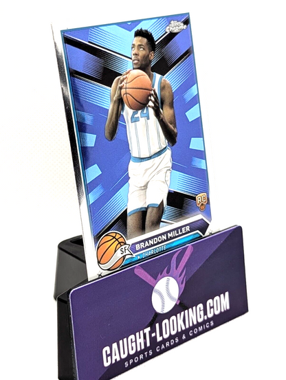 Brandon Miller - 2024 Topps Chrome Rookie CHARLOTTE HORNETS #127 NBA