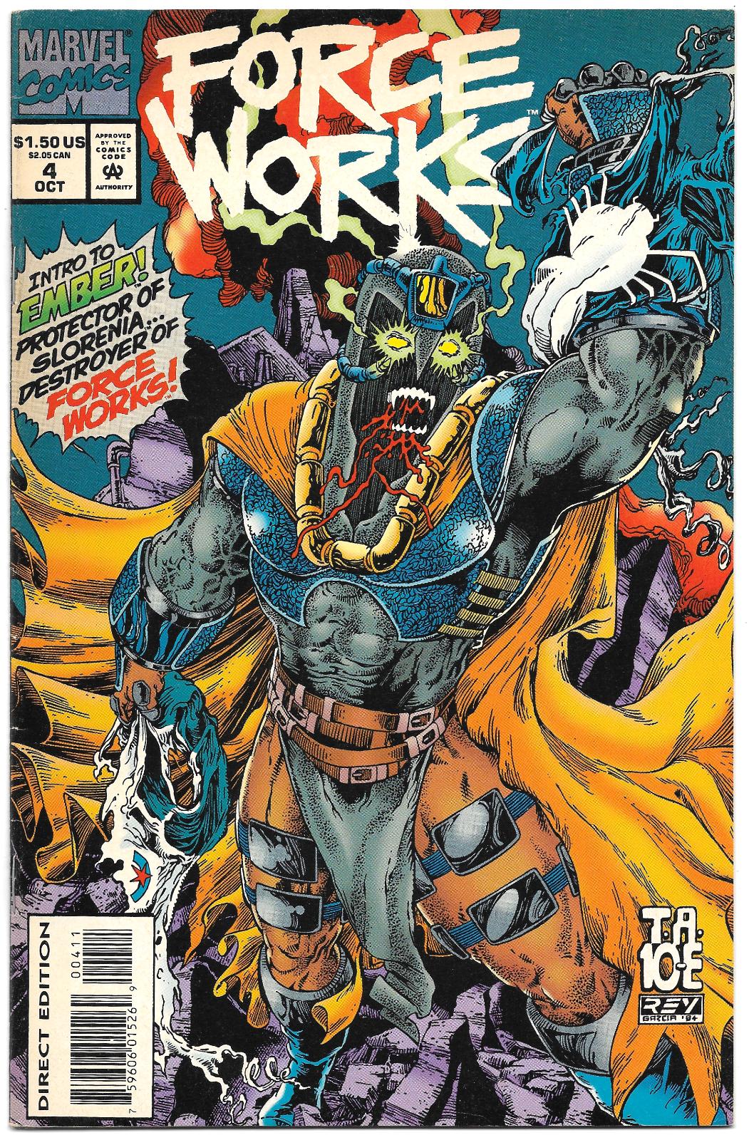 Force Works #4 - 1994 Marvel Comics