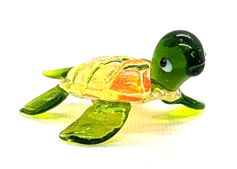 Ganz World Miniature Mini Glass Collectible Figurine Turtle