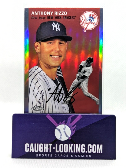Anthony Rizzo - 2023 Topps Chrome Platinum Anniversary #384 Refractor