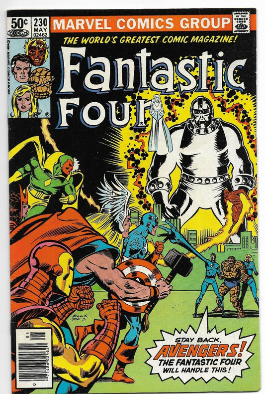 Fantastic Four #230  - 1981 Marvel Comics "Firefrost and the Ebon Seeker"