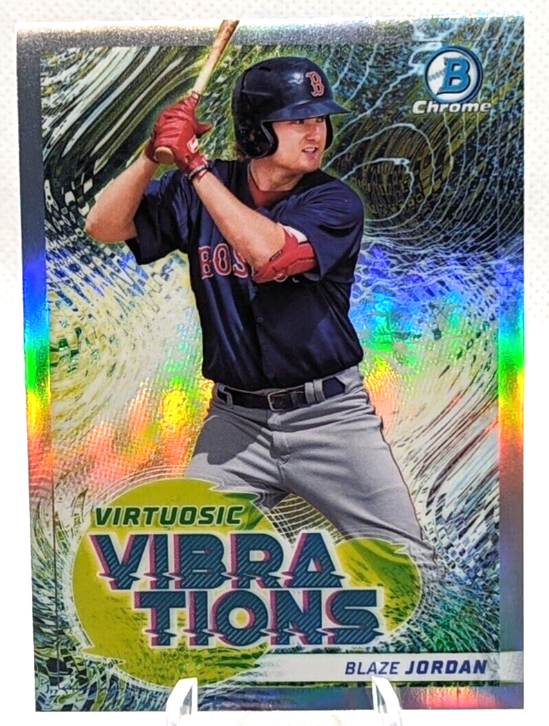 Blaze Jordan #VV-10 2022 Bowman Chrome Virtuosic Vibrations (RC)