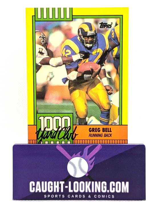 Greg Bell #20 1990 Topps 1000 Yard Club