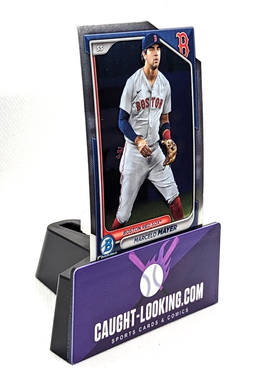 Marcelo Mayer - 2024 Bowman Base Chrome Prospect #BCP-44 - Boston Red Sox