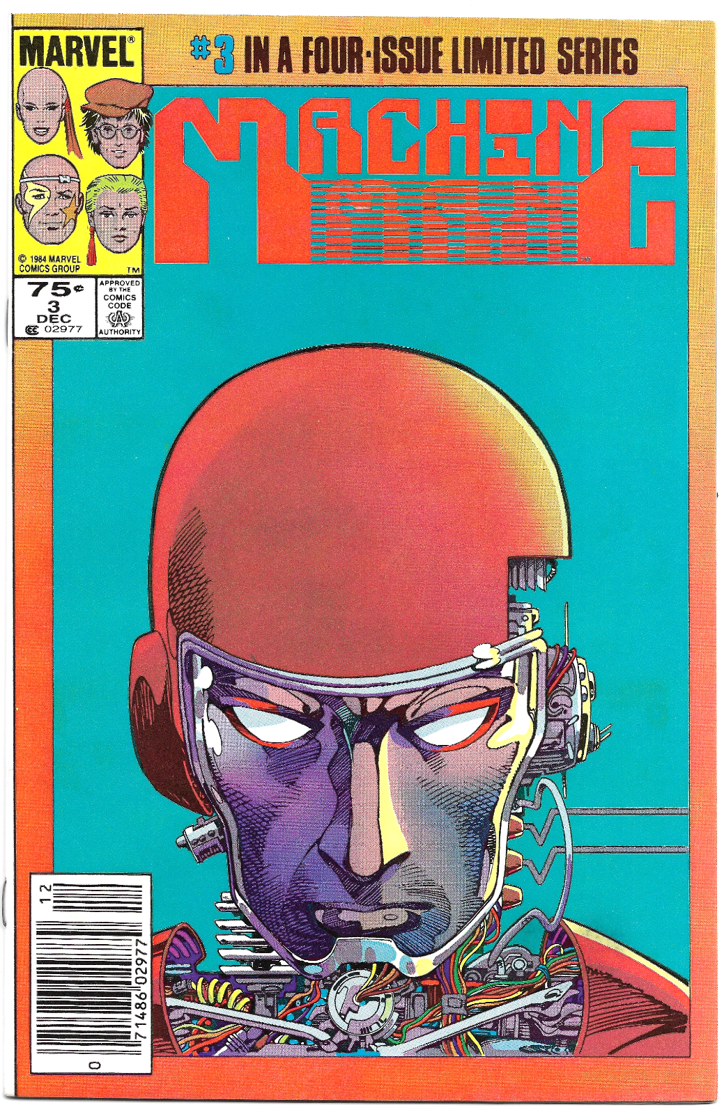 Machine Man #3 "Rime of the Ancient Wrecker!" - 1984 Marvel Comics