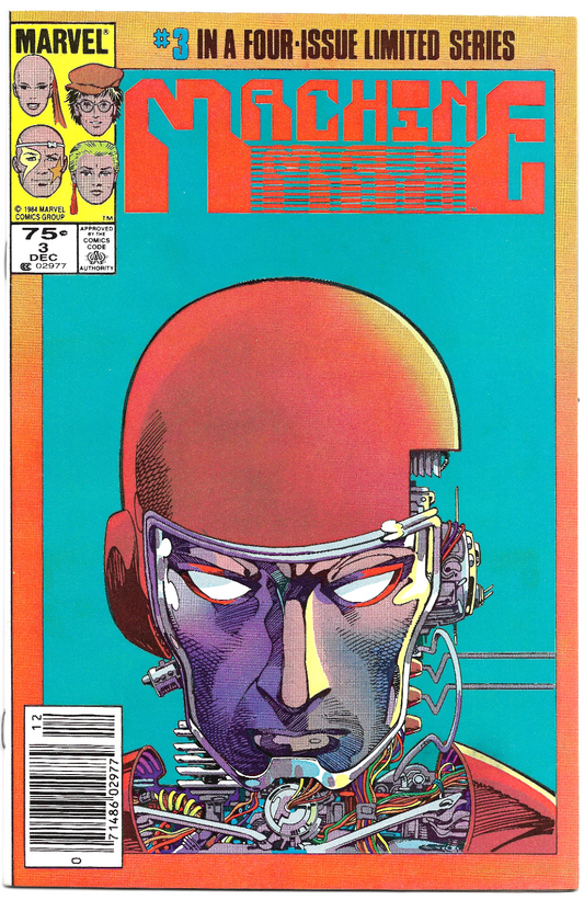 Machine Man #3 "Rime of the Ancient Wrecker!" - 1984 Marvel Comics