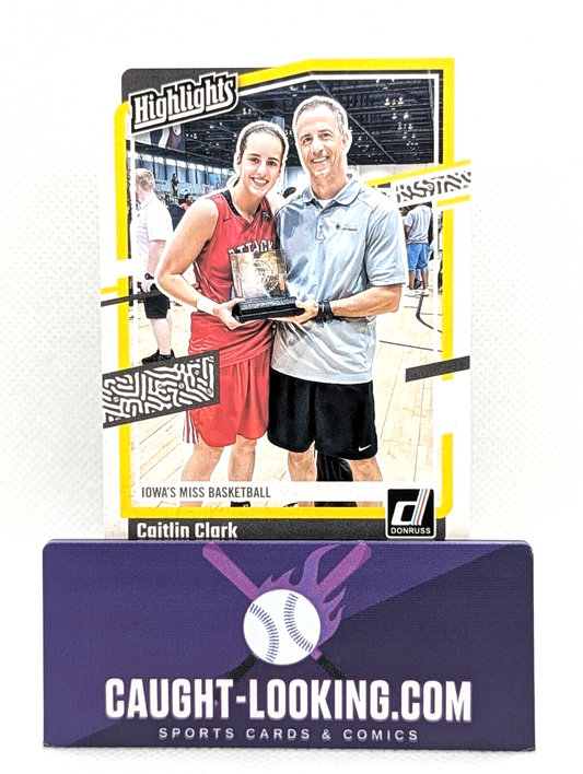 2024 Panini Caitlin Clark Collection - Highlights #H4 Caitlin Clark (RC)